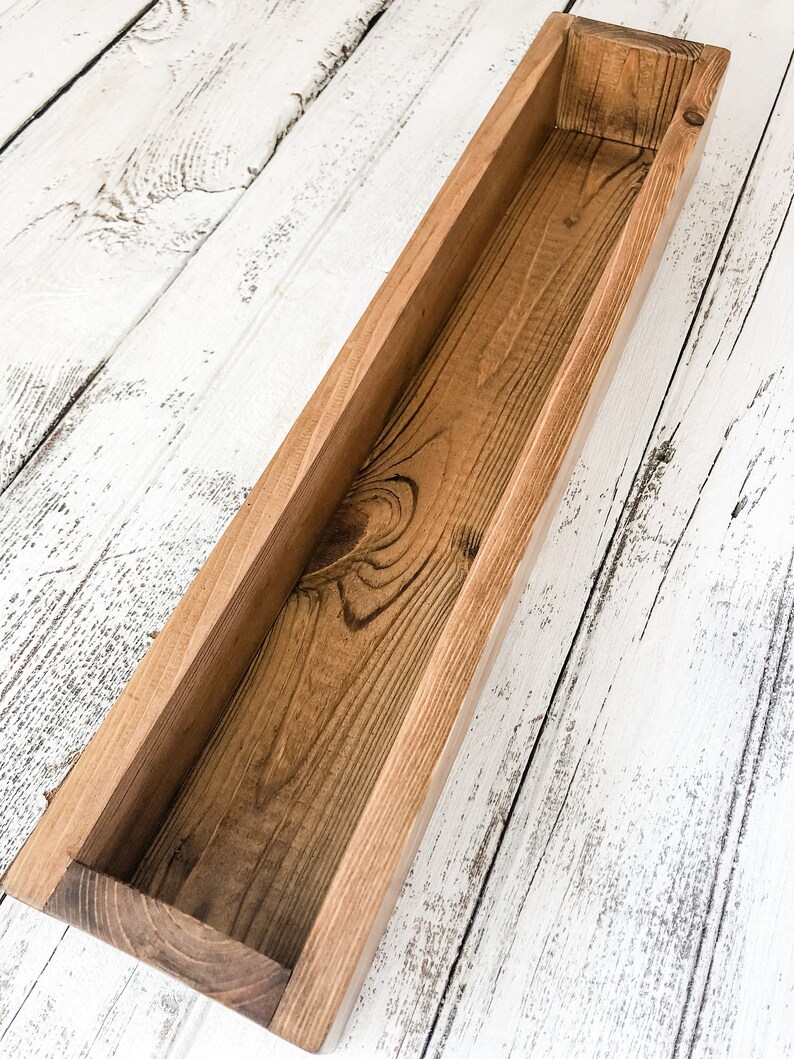Table Centerpiece Box Long Farmhouse Table Centerpiece Etsy