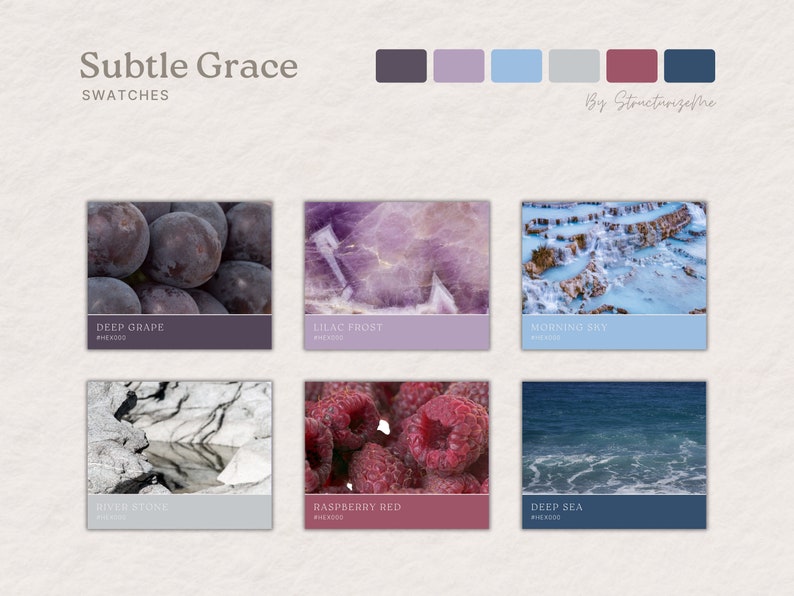 Brand Identity Color Palette Kit Editable Canva Color Palette With Hex ...