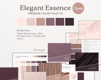 Pflaume Hochzeit Farbpalette dunkel Romantische Brautfarben Mauve Burgund Altrosa Charcoal 2026