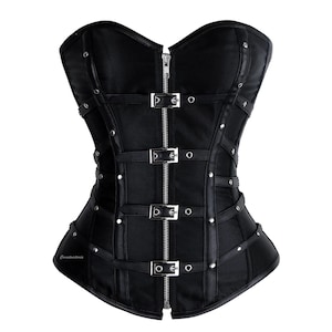 7087 Zipper Waist Control Panty Corset