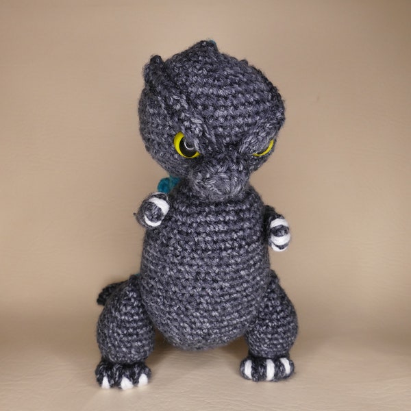 Godzilla Amigurumi PATTERN ONLY