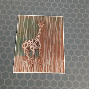 Giraffe in the Serengeti Sticker