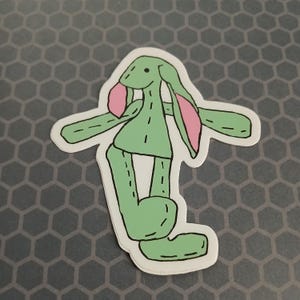 Floppy Ear Rabbit Sticker