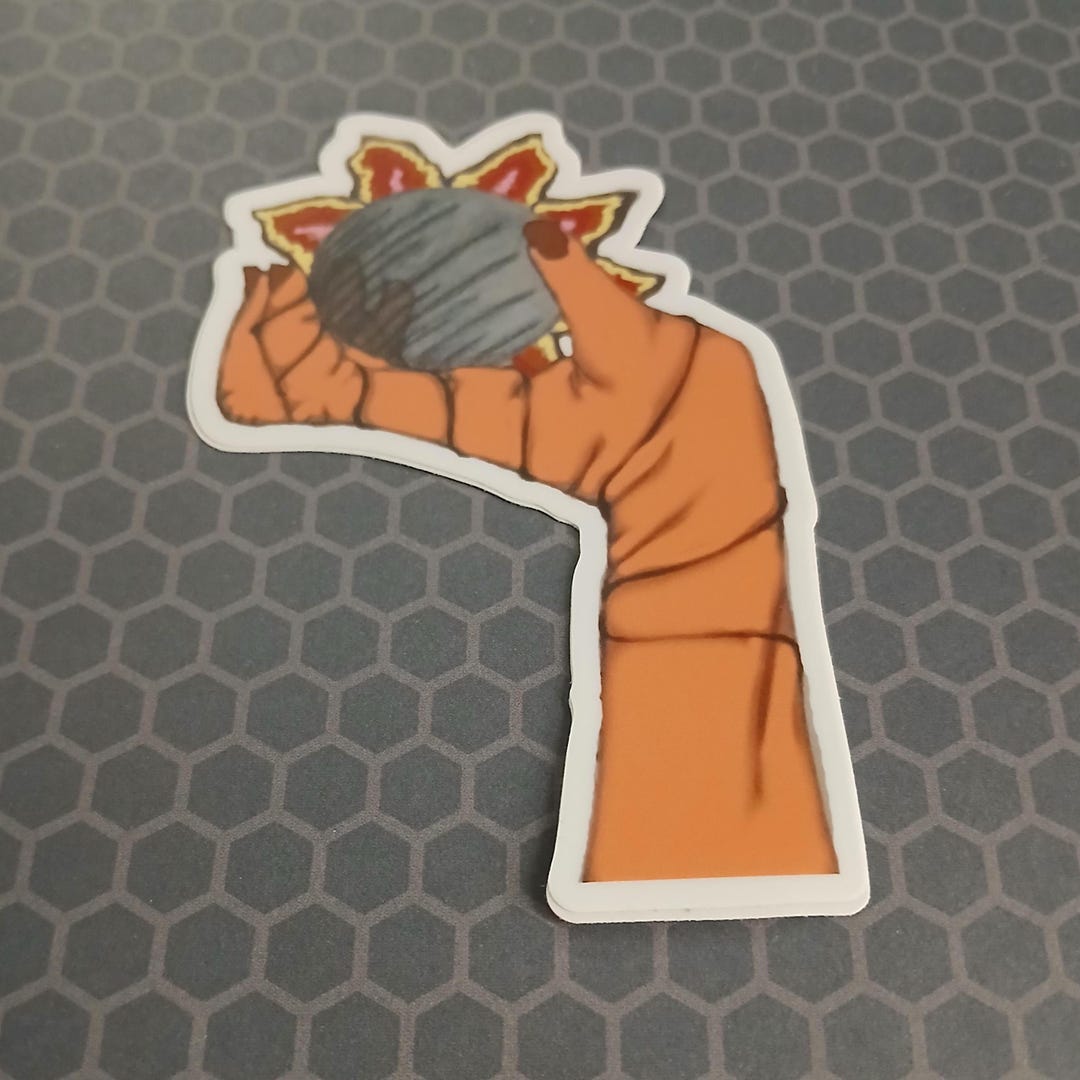 Female Hand With Fireball Sticker - Etsy