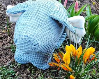 Small, cuddly flying piglet Enno (according to the pattern of fabric and style), ideal as a birth gift