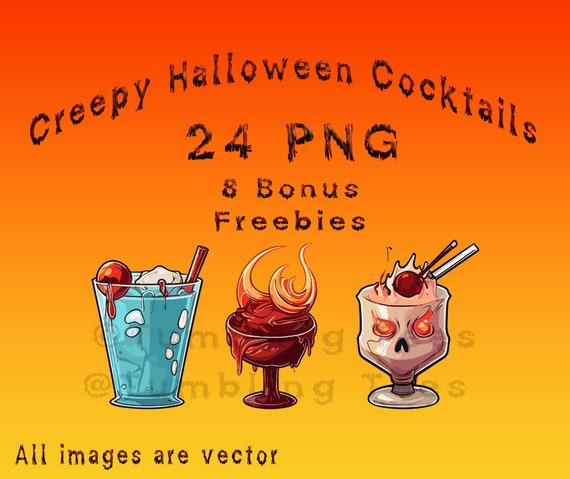 シーグラスアート『 Halloween Cocktail』 Red Sangria Cocktail Recipe for Halloween - An Edible Mosaic™