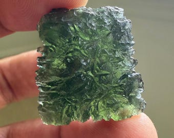 Rare Slavce Moldavite Tektite - 8.8 g - Extremely Powerful