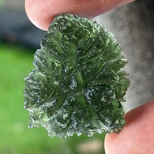 RARE 11.93 g Besednice Moldavite Tektite - Jezkovna Collectible - Extremely Powerful