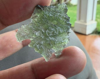 Museum Quality Moldavite Tektite - 4.16 g - Chlum Mine - Powerful