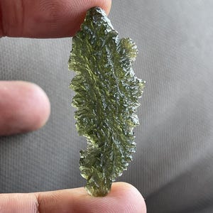Rare ANGEL CHIME Moldavite Tektite - 5.6 g - Collectible - Chlum Mine - Extremely Powerful - Angel Wing