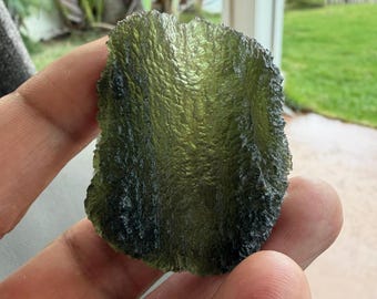 Collectible Angel Chime Moldavite Tektite - 24 g - Collectible Quality  - Chlum Mine - Extremely Powerful
