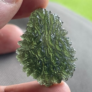 Maly Chlum Hedgehog - Rare 7.1 g - Moldavite Tektite - Extremely Powerful - True Gem