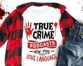 True Crime Podcast tee Athleisure Comfy Casual Gift Custom Birthday Gift Unisex T-Shirt