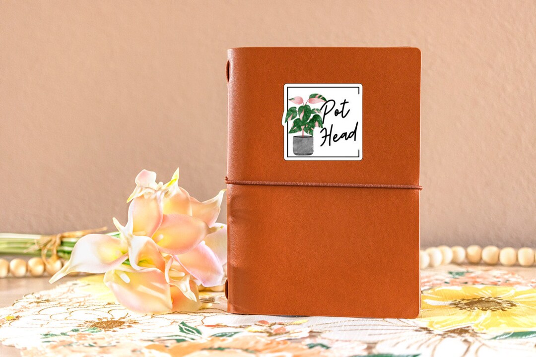 Pot Head Sticker| Waterproof Sticker - Etsy