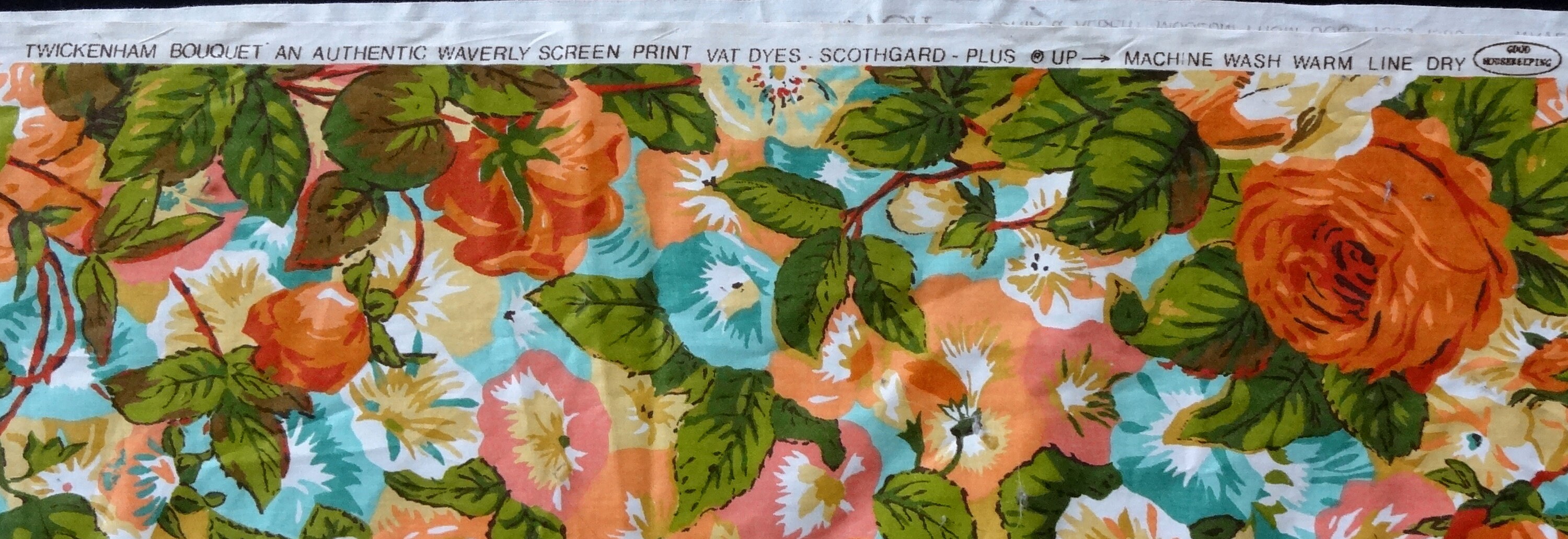 Waverly Schumacher Fabric Twickenham Bouquet Floral Victoria & Etsy