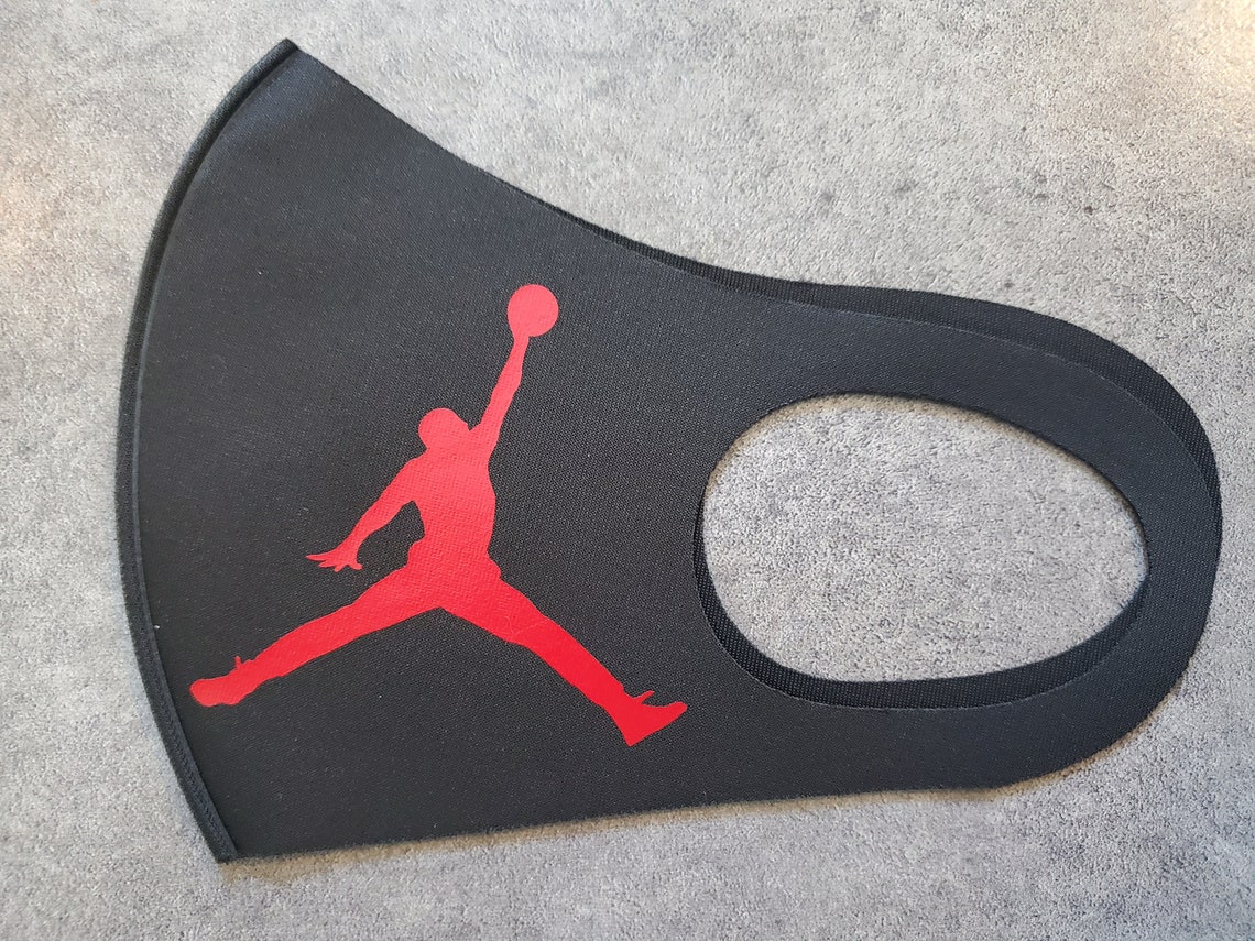 Nike Jordan Face Mask. Breathable Reusable Washable Etsy