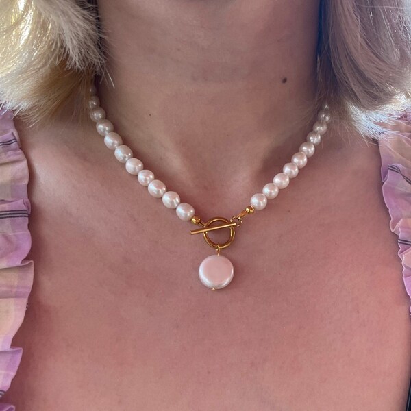 Front Clasp Necklace Etsy