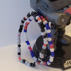 Bad Batch Inspired Binary Code Bracelet Set – Hunter and Omega