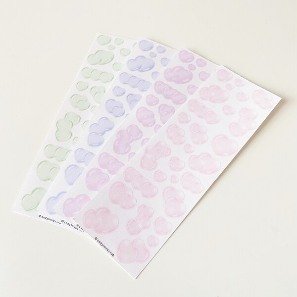 Heart Toploader Stickers Etsy