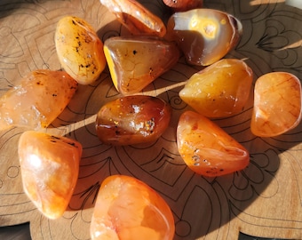 Carnelian || passion, creativity, stability