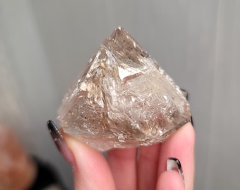 Skeletal Quartz (Fenster / Elestial) from Paredón, Coahuila, Mexico - 01