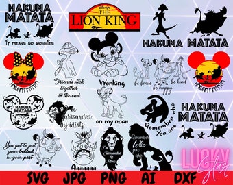 Free Free 221 Lion King Svg Etsy SVG PNG EPS DXF File