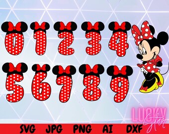 Free Free 97 Disney Numbers Svg SVG PNG EPS DXF File