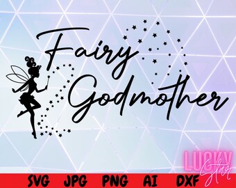 Download Fairy Godmother Svg Etsy