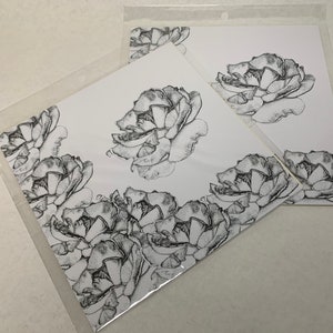 Tupfen Kunst / Pointillismus / Rosen / Vögel / Blumen / Kolibri