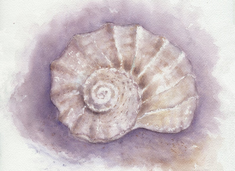 Watercolor print wall art