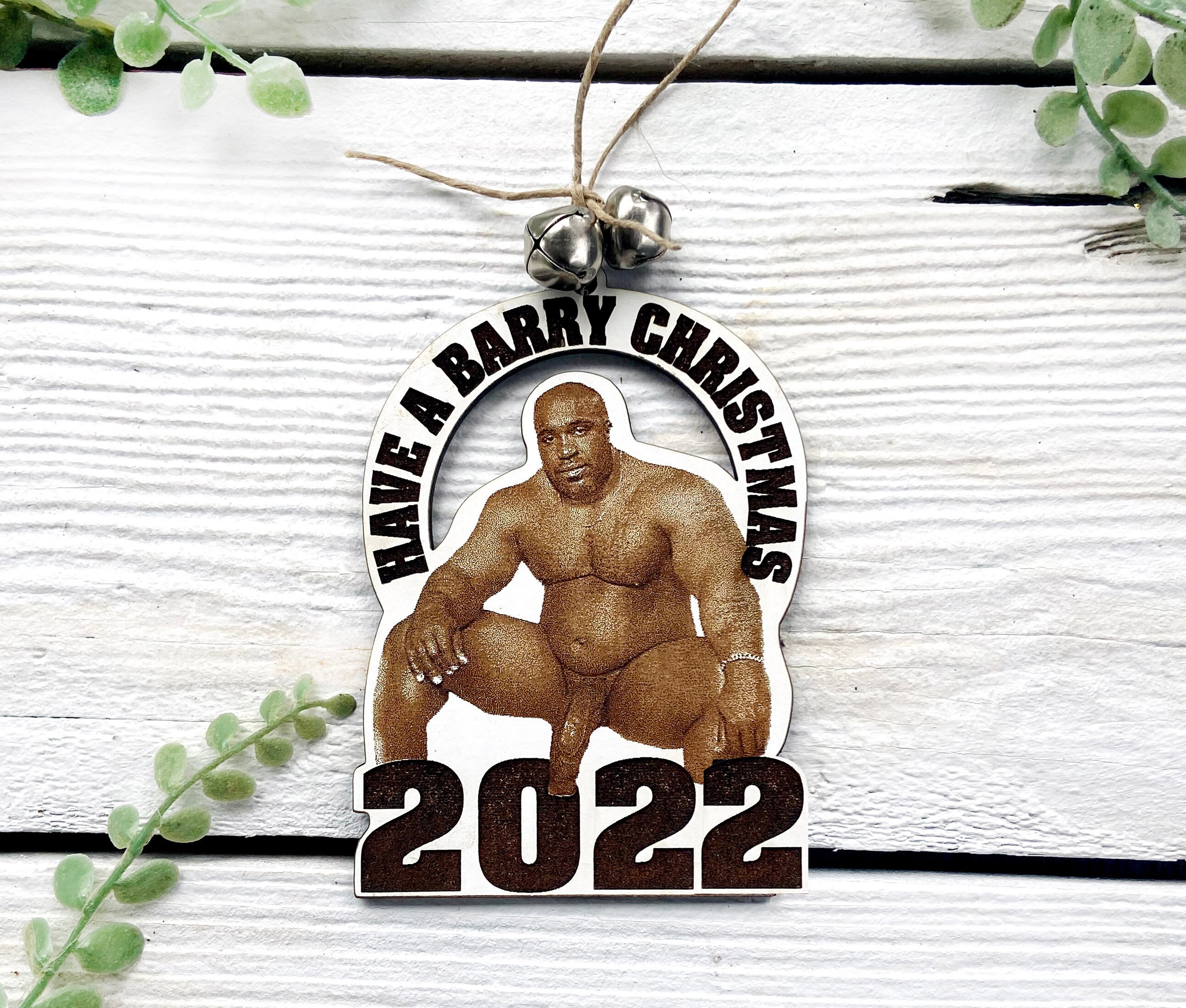Barry Wood 2022 Christmas Ornament Gag Gift Funny Christmas Etsy