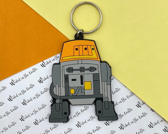 Droid Keychain/ Lanyard Backpack / PVC Charm Purse