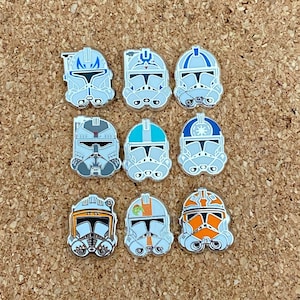 MINI Enamel Pins Clones Helmets / MINI FILLER Hard Enamel Pin /May 4th