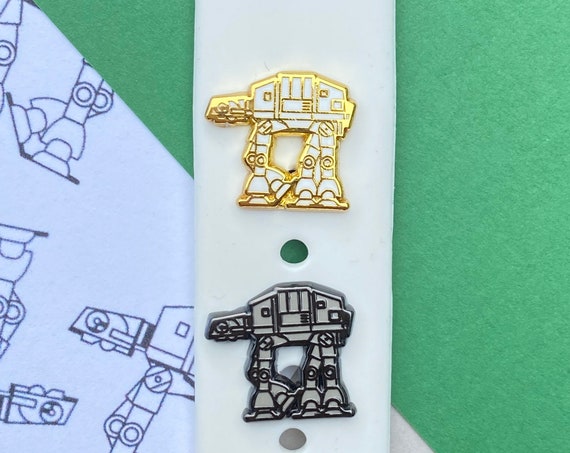 AT-AT Apple Watch Band, Imperial Walker Apple watch accessories, band charm, apple watch charm, charm band, button