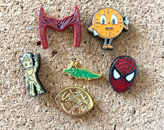 Comic MINI Enamel Pins/ MINI FILLER Hard Enamel Pin /Christmas gift