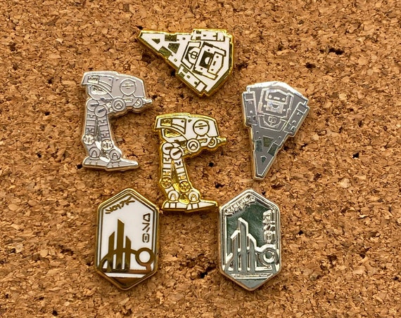 MINI Enamel Pins/ MINI FILLER Hard Enamel Pin /Christmas gift