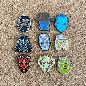 MINI Enamel Pins Helmets / MINI FILLER Hard Enamel Pin /May 4th