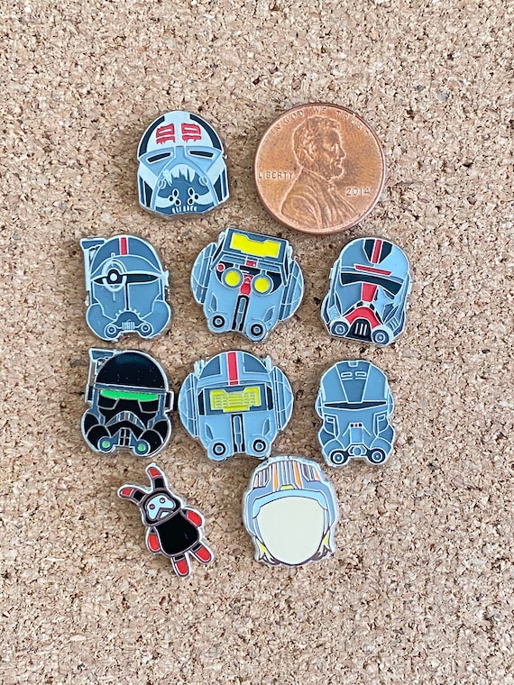 MINI Enamel Pins Helmets / Batch Helmets /MINI FILLER Hard Enamel Pin /May 4th