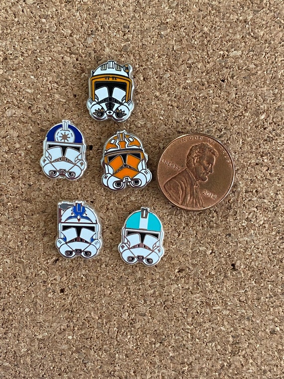 MINI Enamel Pins Clones Helmets / MINI FILLER Hard Enamel Pin /May 4th