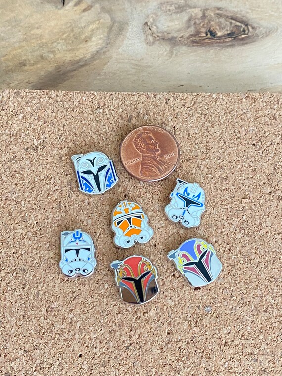 MINI Enamel Pins Helmets / MINI FILLER Hard Enamel Pin /May 4th