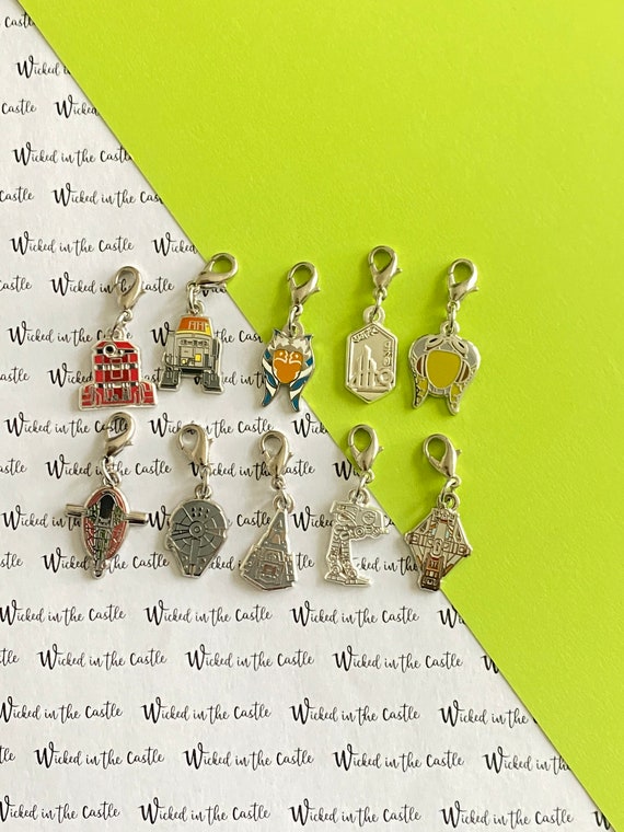 Charm Bracelet Dangle Purse Charm Clip On, Zipper Pull, Lobster Claw