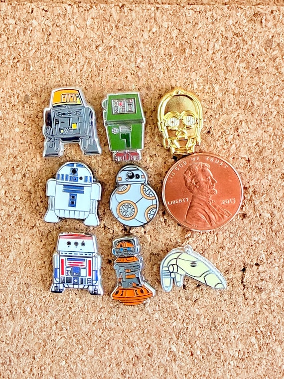 Robots 1 MINI Enamel Pins/ MINI FILLER Hard Enamel Pin /Christmas gift