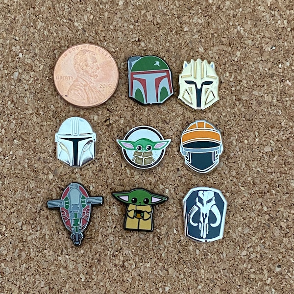 Mando MINI Enamel Pins/ MINI FILLER Hard Enamel Pin /Christmas gift