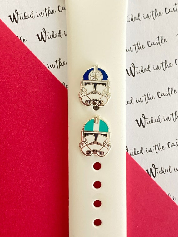 Clone Helmets Watch Band, Apple watch accessories, band charm, apple watch charm, charm band, button
