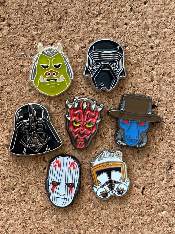 MINI Enamel Pins Helmets / MINI FILLER Hard Enamel Pin /May 4th