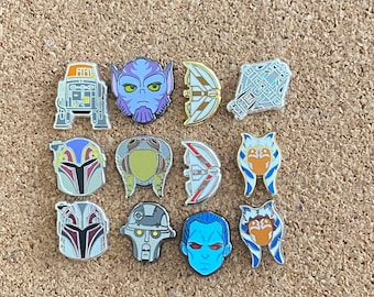 Rebels MINI Enamel Pins Helmets / MINI FILLER Hard Enamel Pin /May 4th