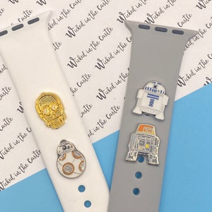 Cute robots watch charm, watch accessories,  Watch Band Charm,  watch charms,  watch charm