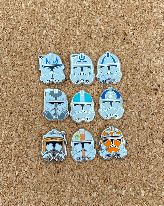 MINI Enamel Pins Clones Helmets / MINI FILLER Hard Enamel Pin /May 4th