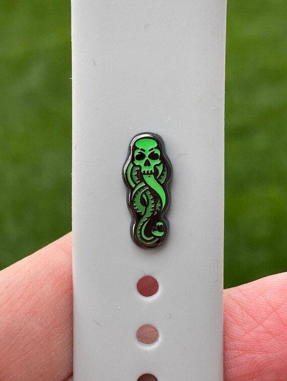 Dark Tattoo charm , apple watch charm , Apple watch accessories, apple watch charm, apple watch button