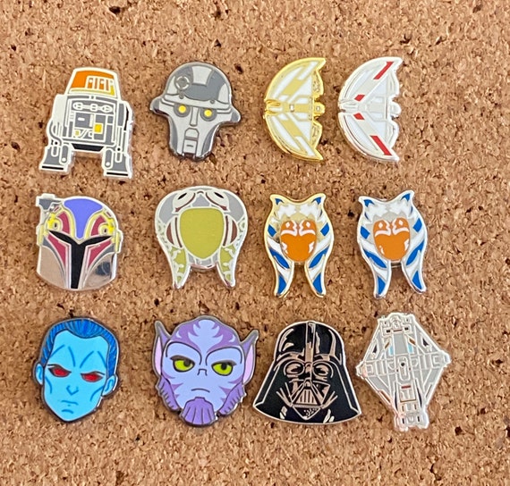 MINI Enamel Pins Helmets / MINI FILLER Hard Enamel Pin /May 4th